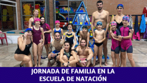 Jornada familiar en la Escuela de Natación del Centro Deportivo Amanecer